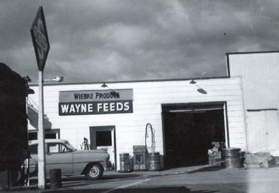 Original location of Wiebke Produce 1961
